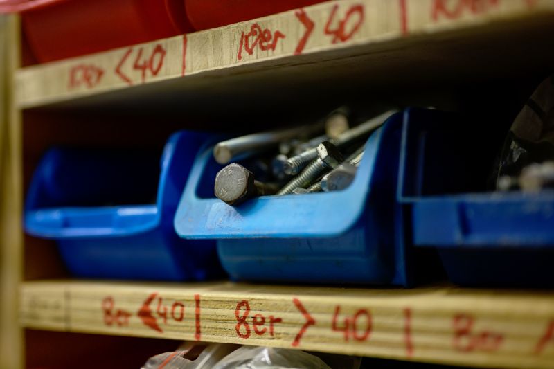 Garage Rack Installation detail